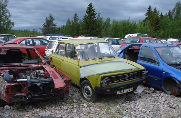 en Volvo 66 eller Daf 66 och 